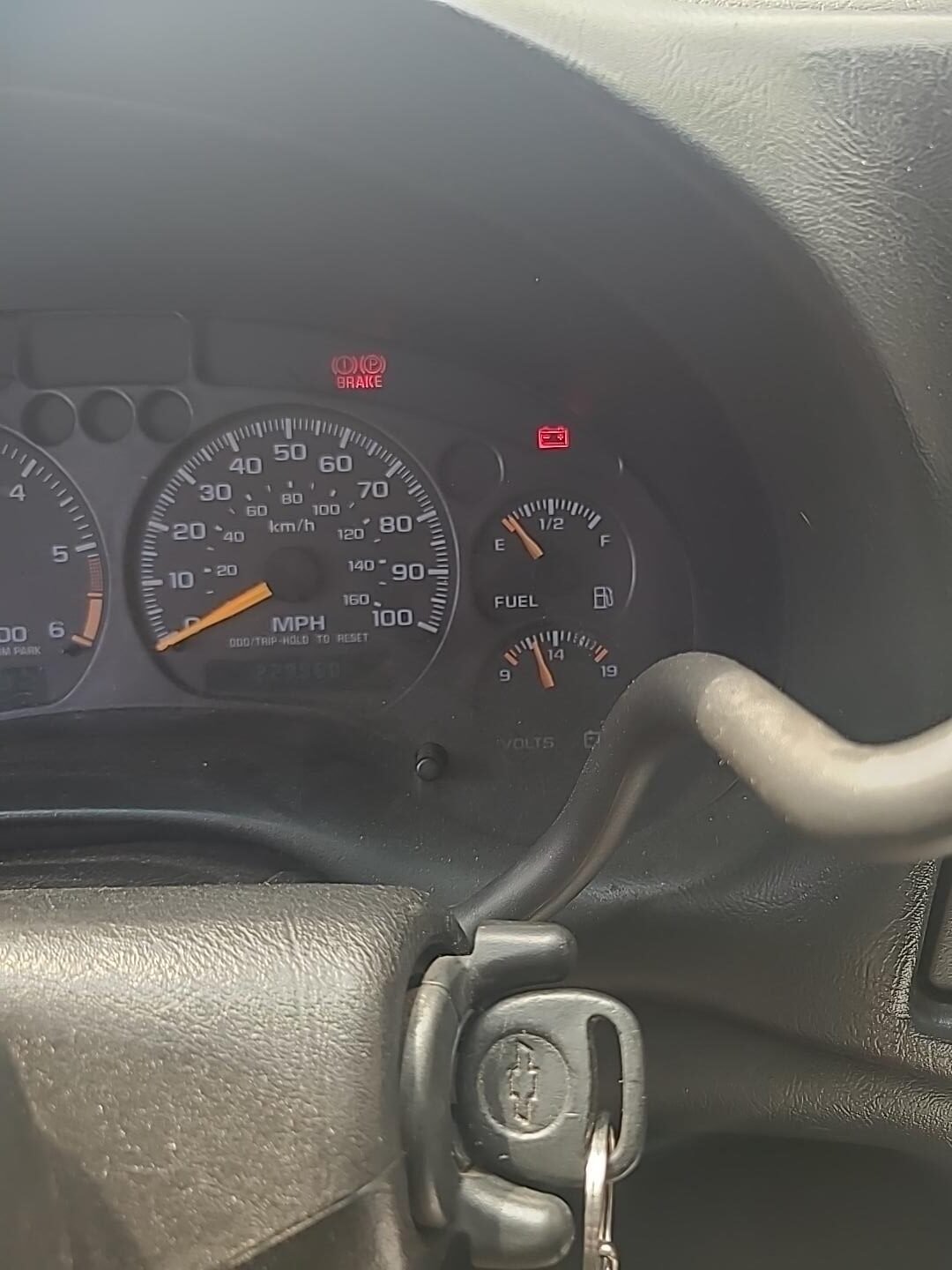 GM vehicle dashboard during PCM programming Philadelphia and setup at a repair shop