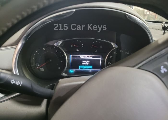 smart key programming during Chevy ECM flashing